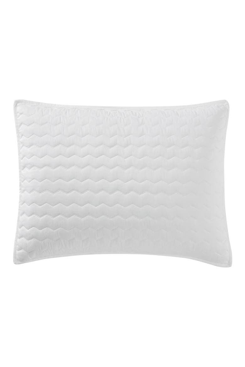 Herringbone Sateen Quilt & Sham Set, Alternate, color, SOFT CHARCOAL