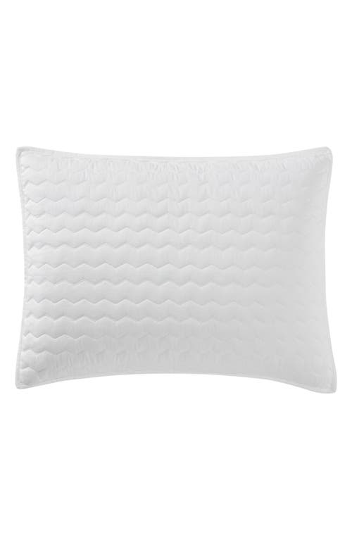 Vera Wang Herringbone Sateen Quilt & Sham Set In Soft Charcoal