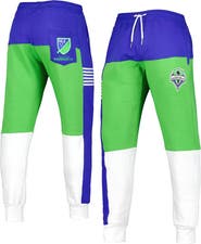 GRUNGY GENTLEMAN Men's Blue Seattle Sounders FC Jogger Pants
