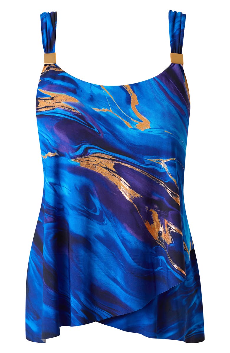 Miraclesuit<sup>®</sup> Stellar Nova Dazzle Tankini Top, Alternate, color, 