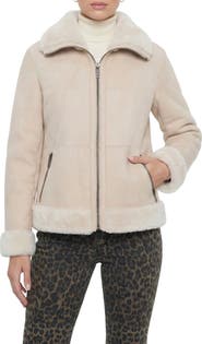 GORSKI Merino Genuine Shearling Zip Jacket