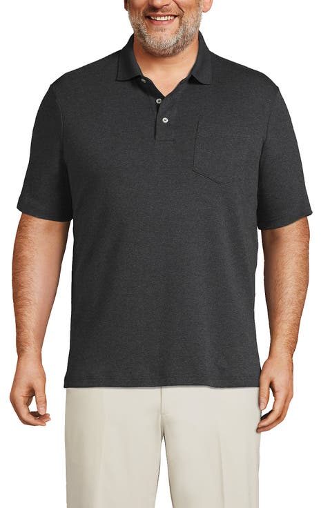 Short Sleeve Cotton Supima Polo Shirt with Pocket