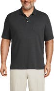 Lands' End Short Sleeve Cotton Supima Polo Shirt with Pocket