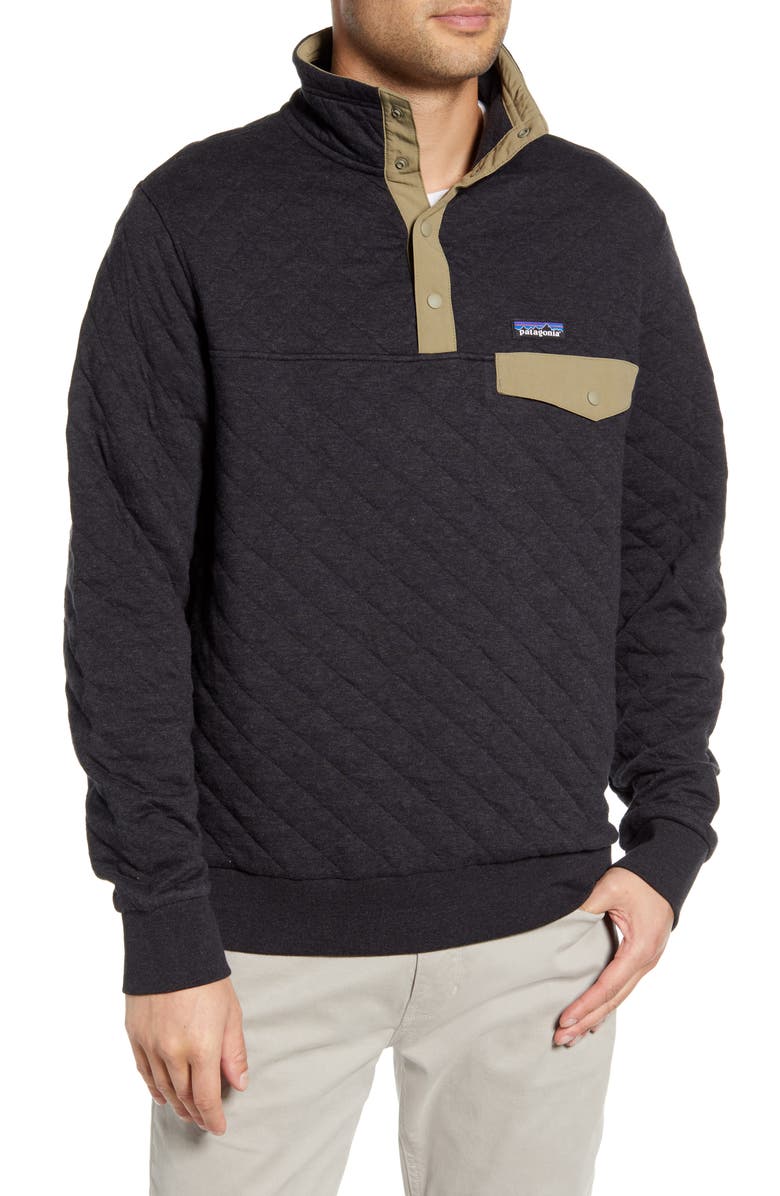 Patagonia Snap-T<sup>®</sup> Quilted Fleece Pullover, Main, color, 