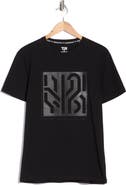 T.R. PREMIUM 3D Geometric Line Graphic T-Shirt