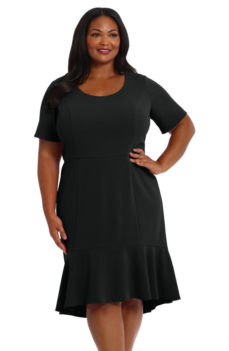 London Times High-Low Sheath Dress, Alternate, color, 