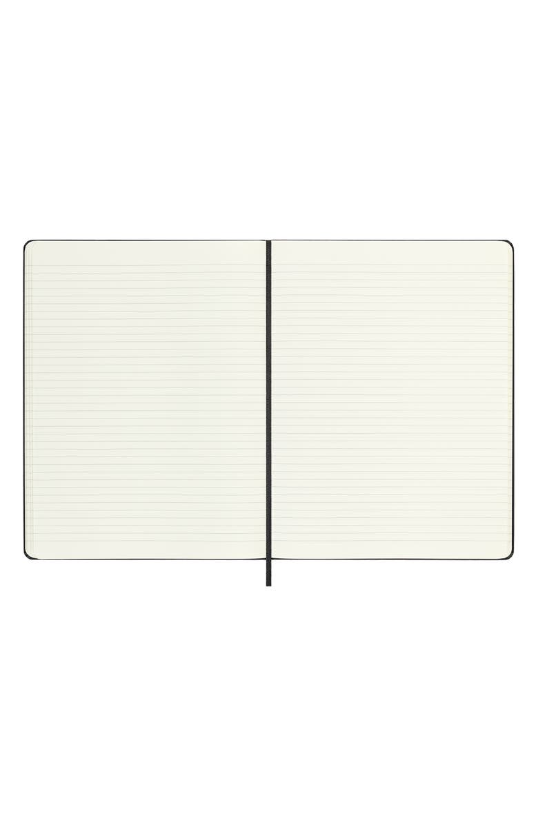 Moleskine Classic Hardcover Extra Large Notebook, Alternate, color, Black