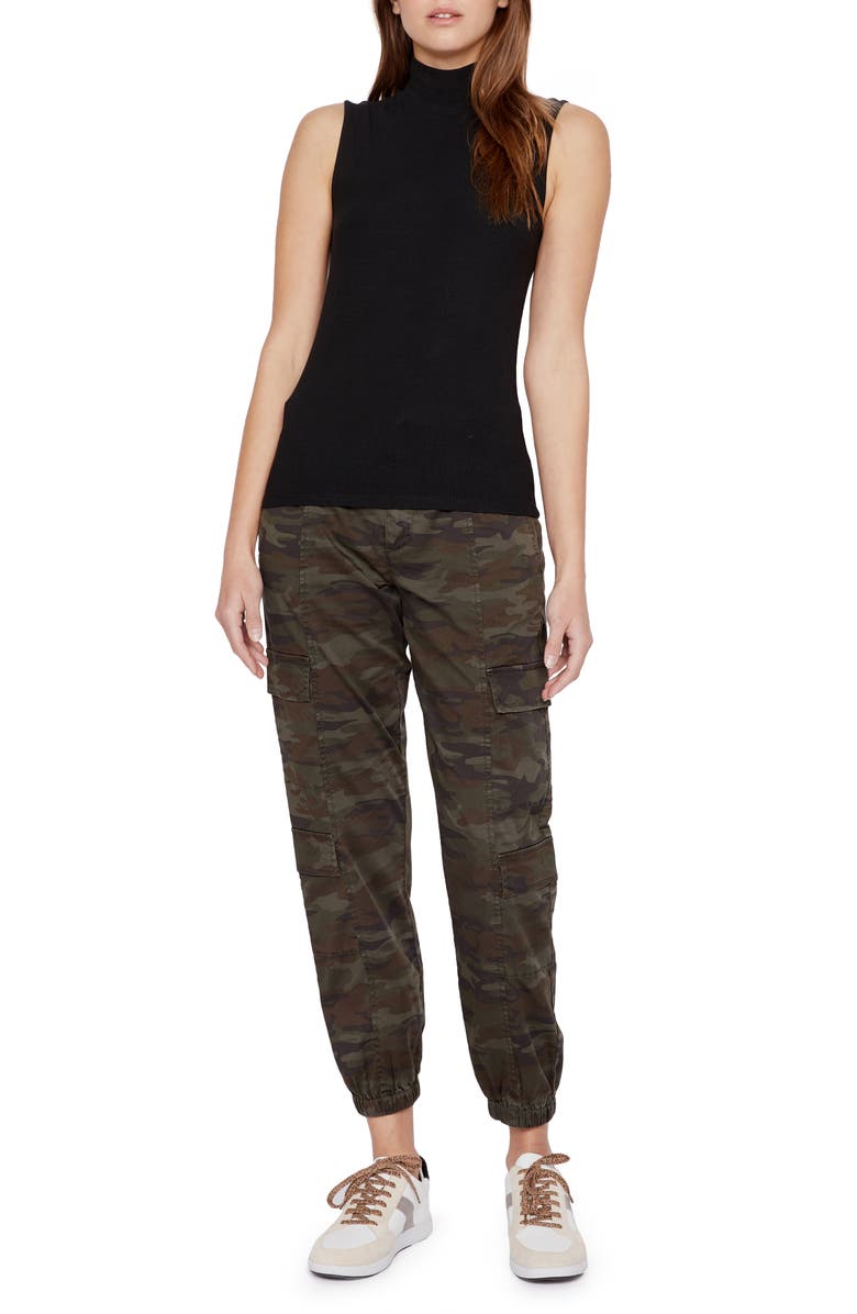 Sanctuary Essential Sleeveless Mock Neck Shirt, Alternate, color, 