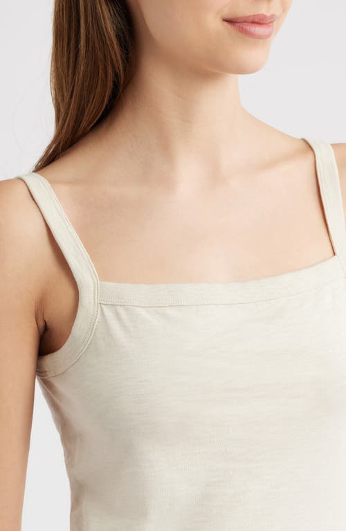 Rag & Bone The Slub Cotton Square Neck Tank