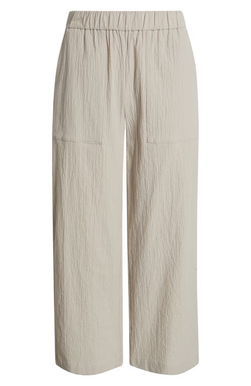 Eileen Fisher Stretch Organic Cotton Crop Pants