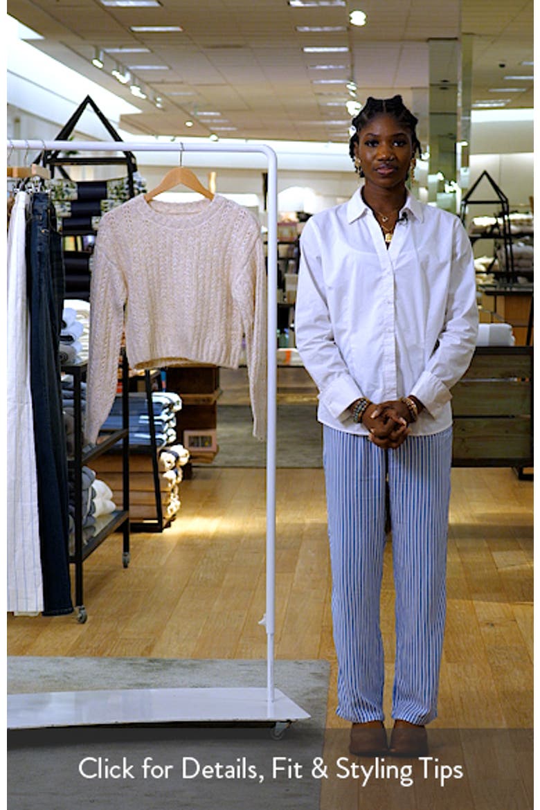 Chunky Crop Sweater video