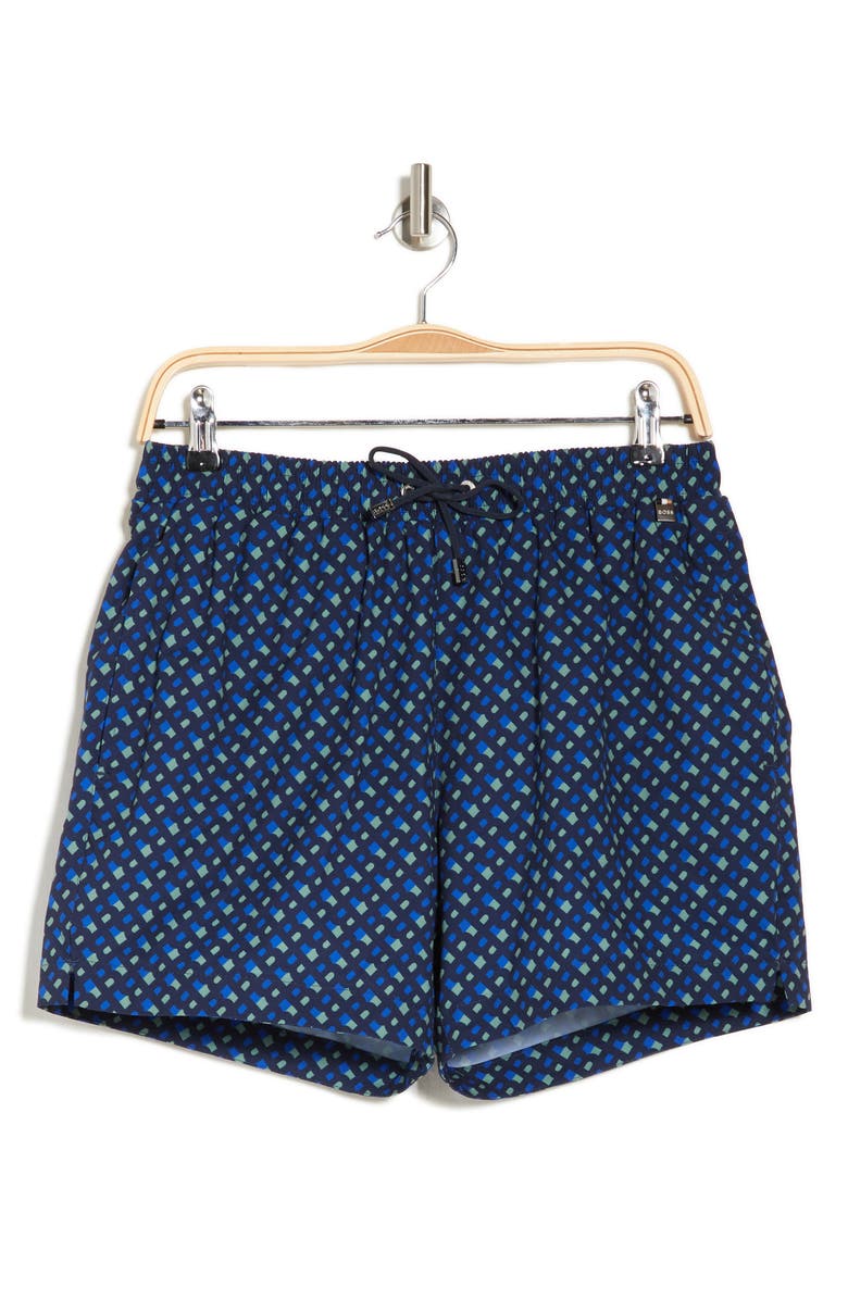 BOSS Manu Swim Trunks, Alternate, color,