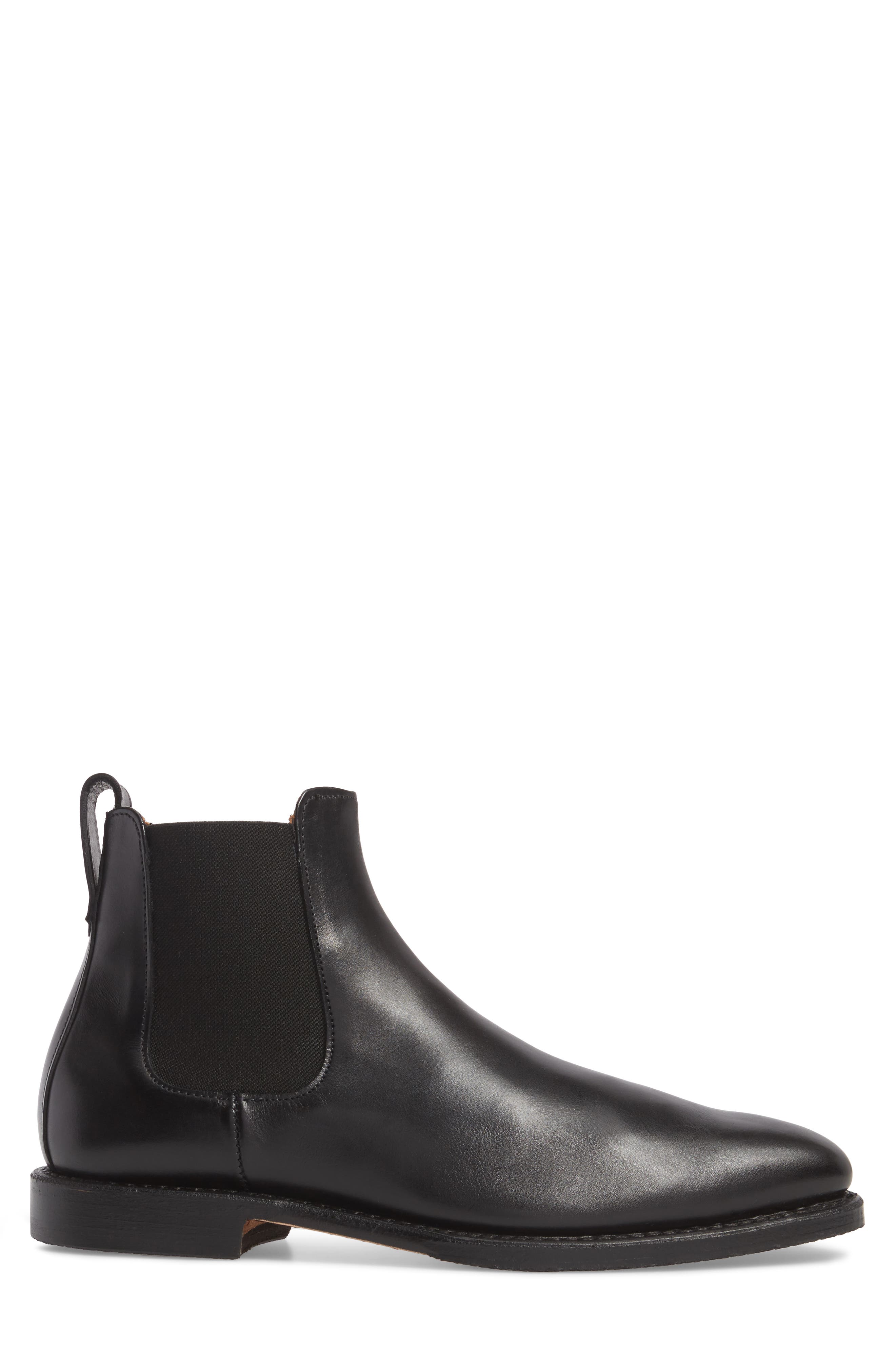Allen Edmonds Liverpool Chelsea Boot, Alternate, color, Black