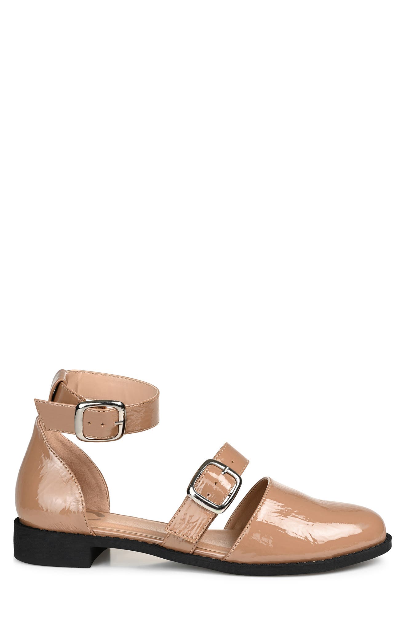 Constance Buckle Sandal - Wide Width, Alternate, color, MOCHA