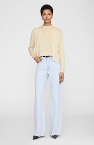 ANINE BING Moni Crop Cardigan