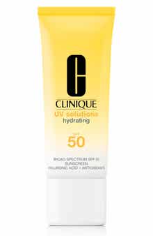 Clinique UV Solutions Hydrating Sunscreen SPF 50 with Hyaluronic Acid