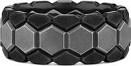 David Yurman Men's Hex Stack Ring