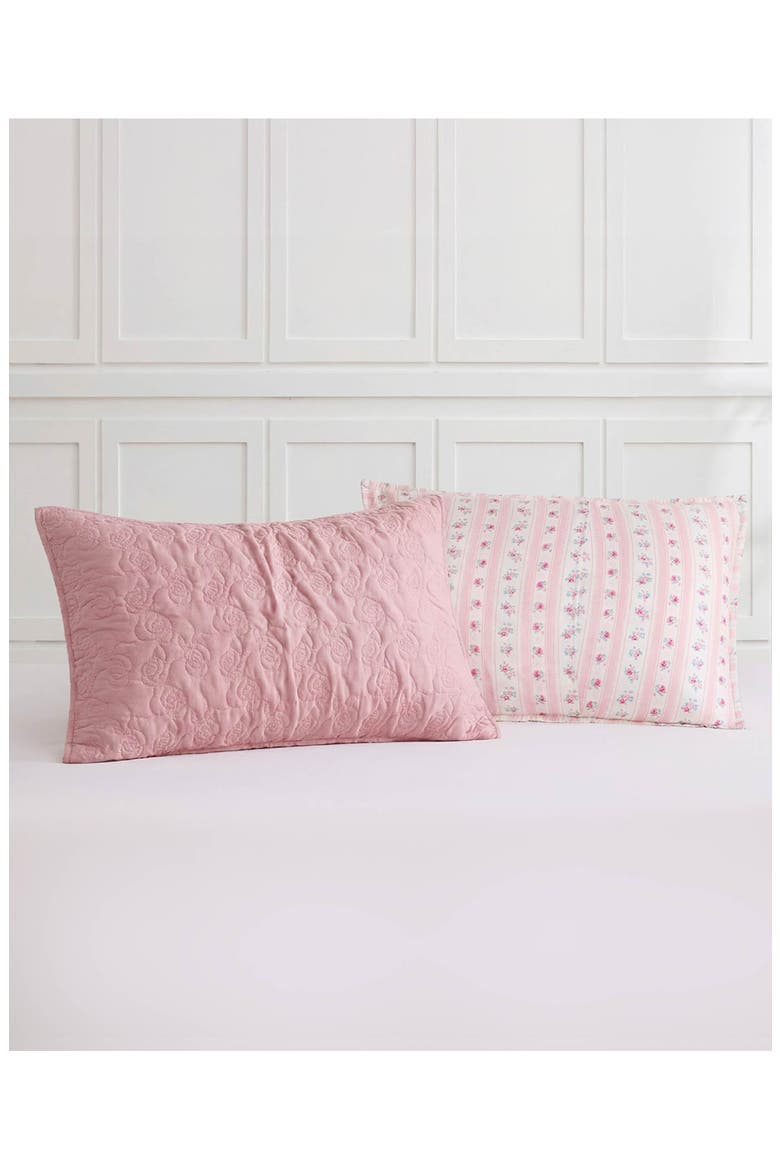 Hazel Quilt Comforter & Sham Set, Alternate, color, HAZEL PINK