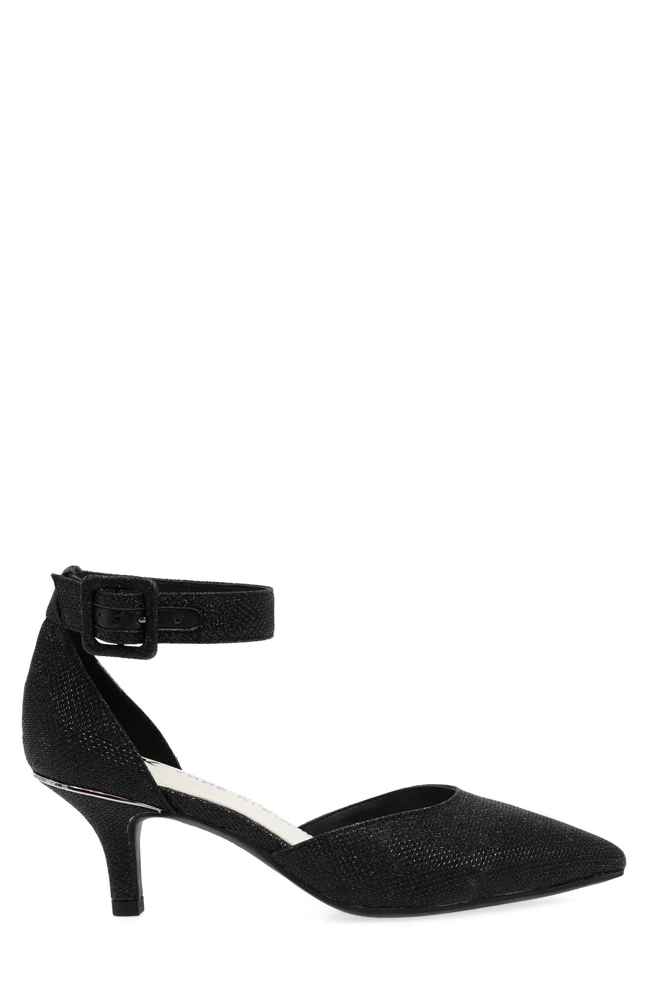 Anne Klein Fararia Pointed Toe Kitten Heel Pump, Alternate, color, 