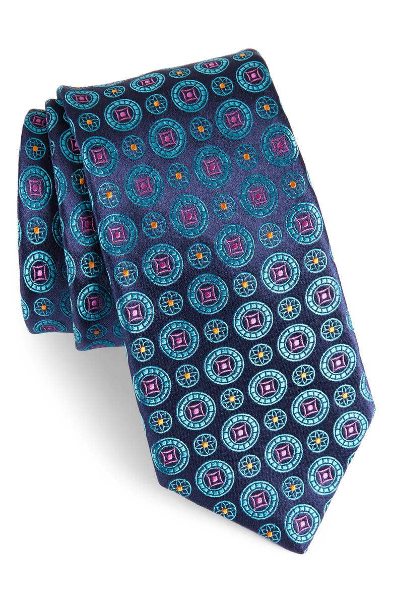 Ted Baker London Medallion Silk Tie, Main, color,
