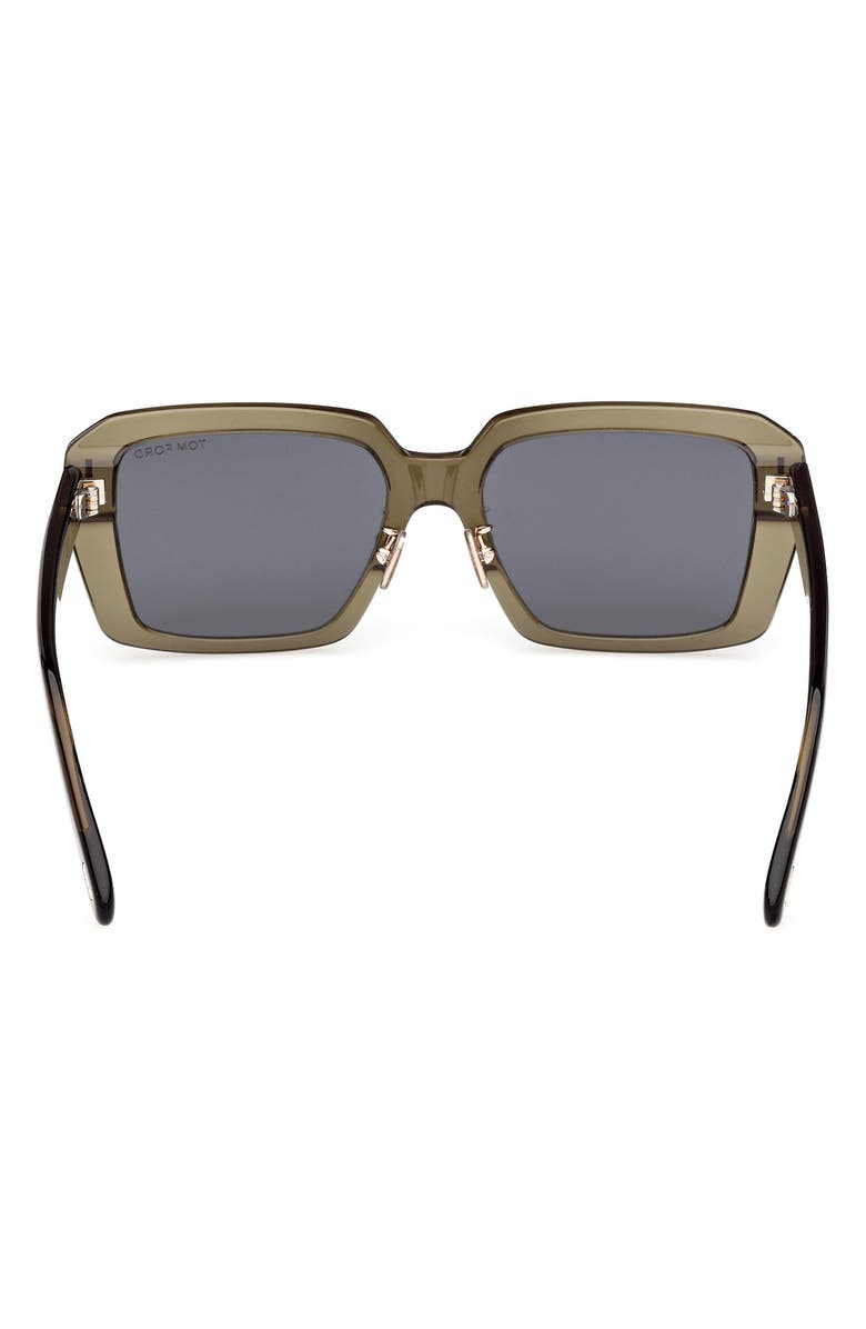 TOM FORD 54mm Square Sunglasses, Alternate, color, 