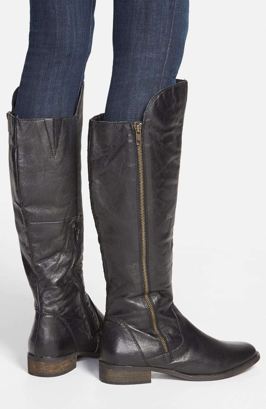 'Shawny' Boot, Alternate, color, BLACK