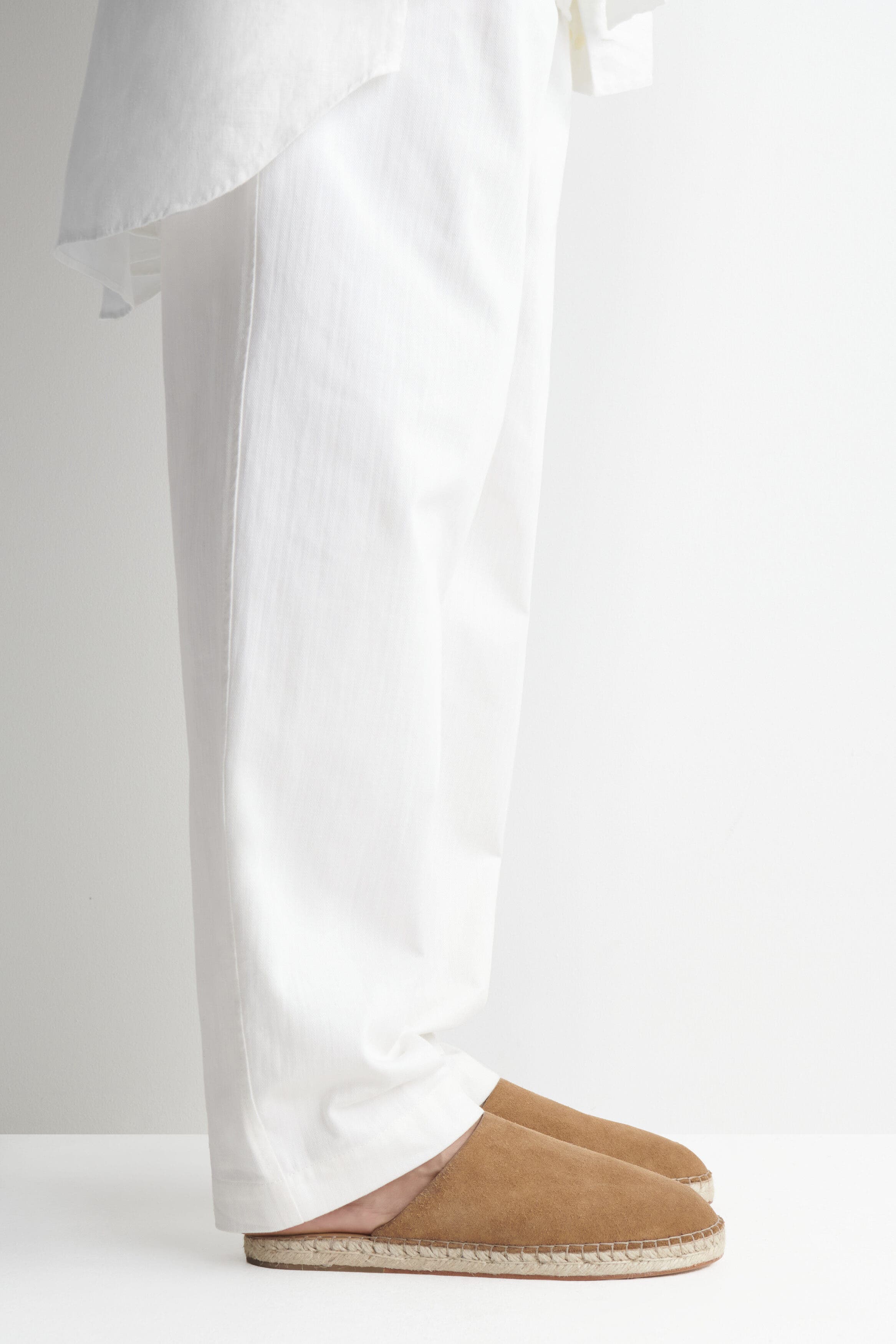 Split Suede Espadrille Mules, Alternate, color, TAN