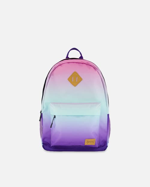 Deux Par Deux Kids Backpack In Purple