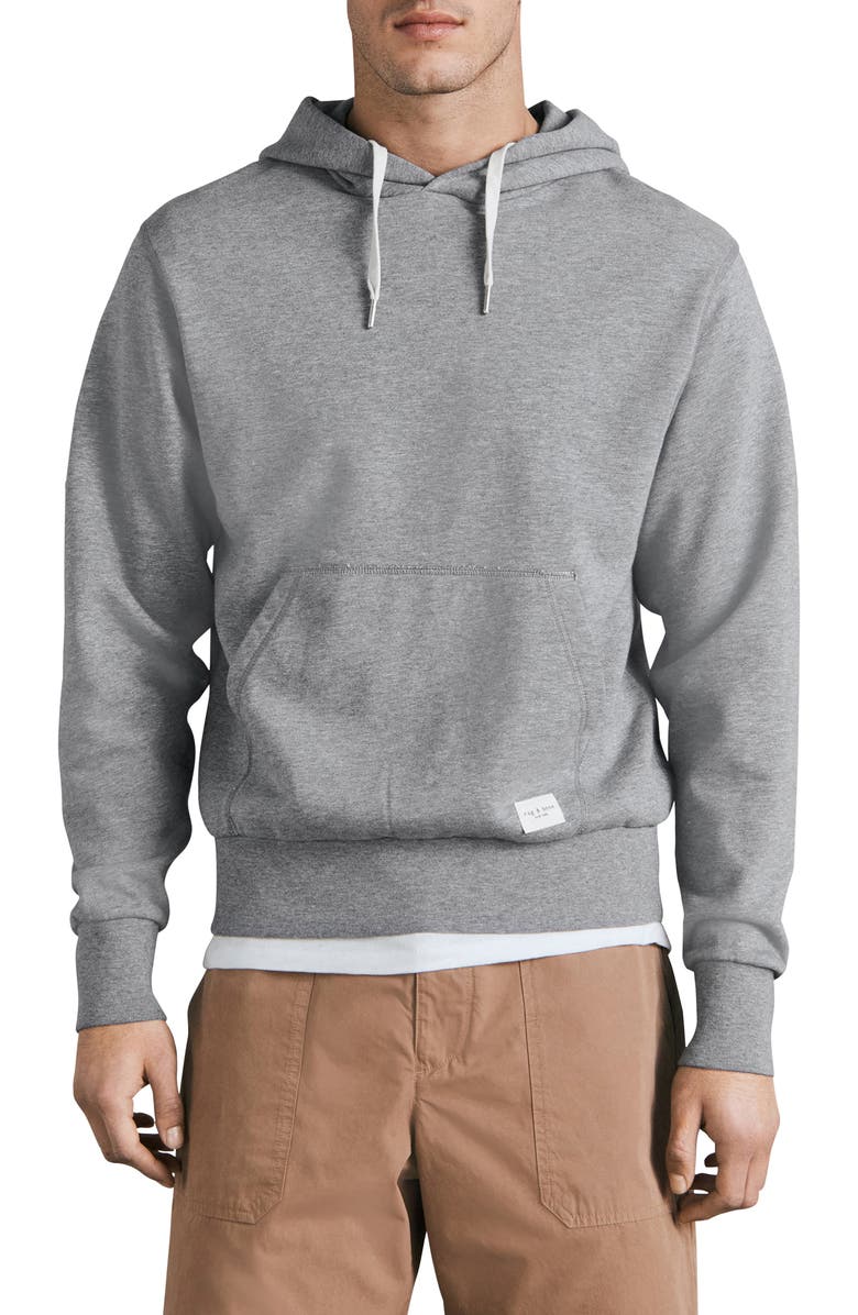 rag & bone Damon Hoodie Sweatshirt, Main, color,