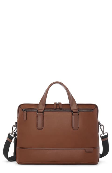 Sycamore Slim Leather Briefcase