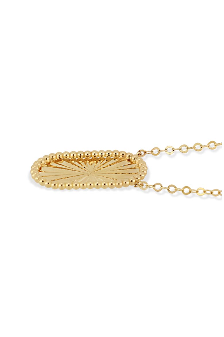 14K Gold Pendant Necklace, Alternate, color, 14KY