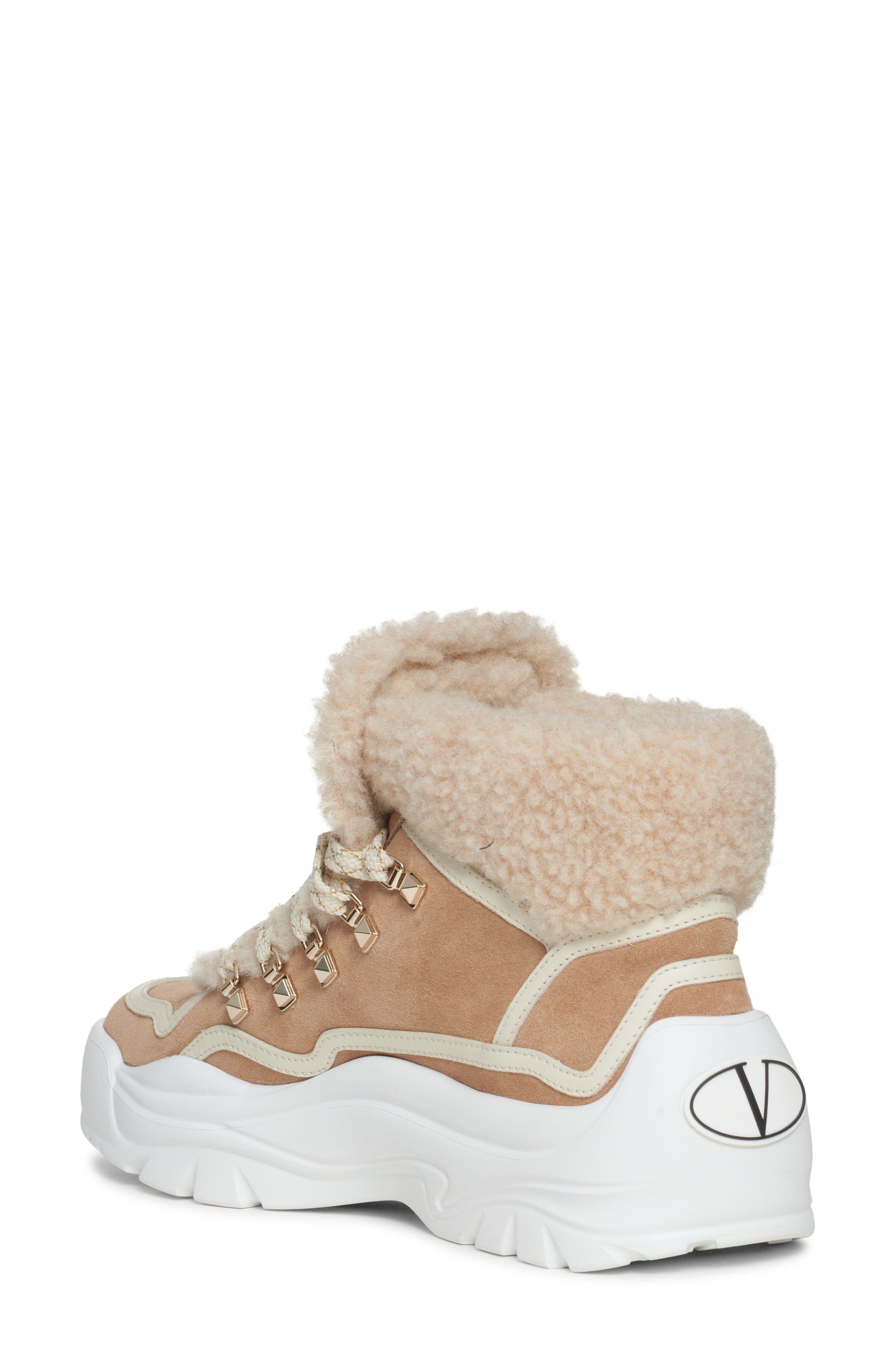 Valentino Garavani Gumboy Wool Lined Sneaker, Alternate, color, 