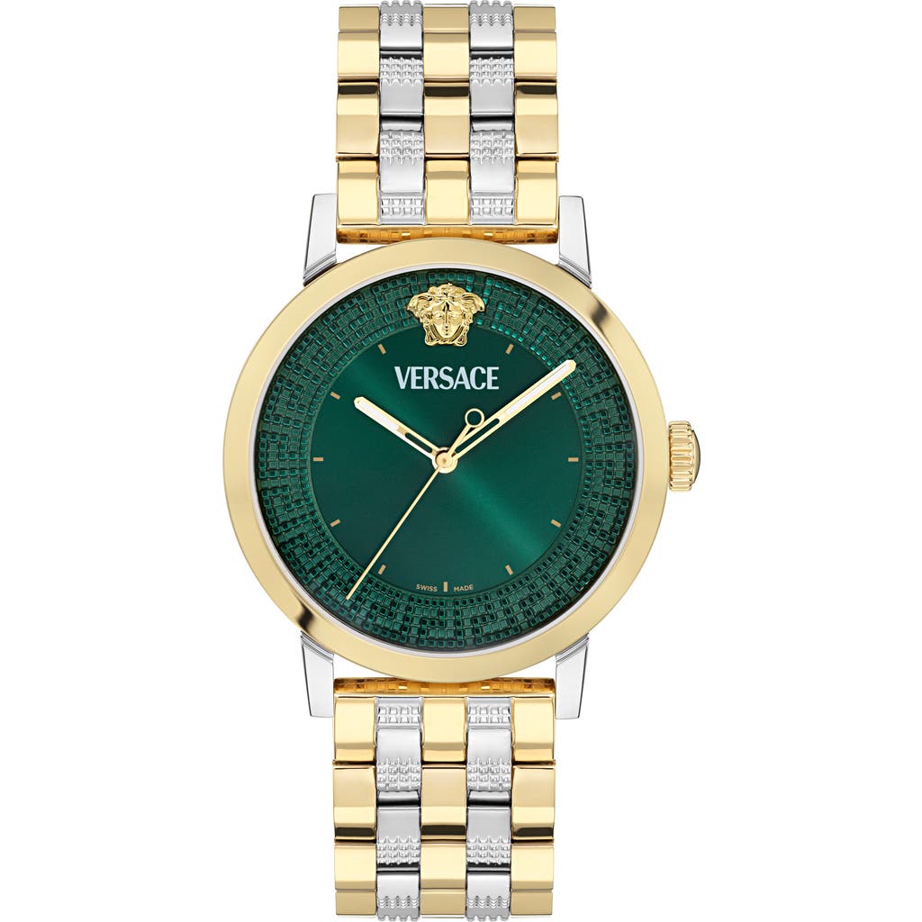 Versace Albireo Bracelet Watch, 40mm In Gold