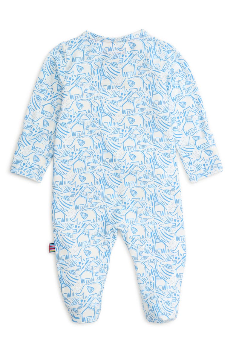 Magnetic Me Blue Herds of a Feather Footie, Alternate, color, Blue