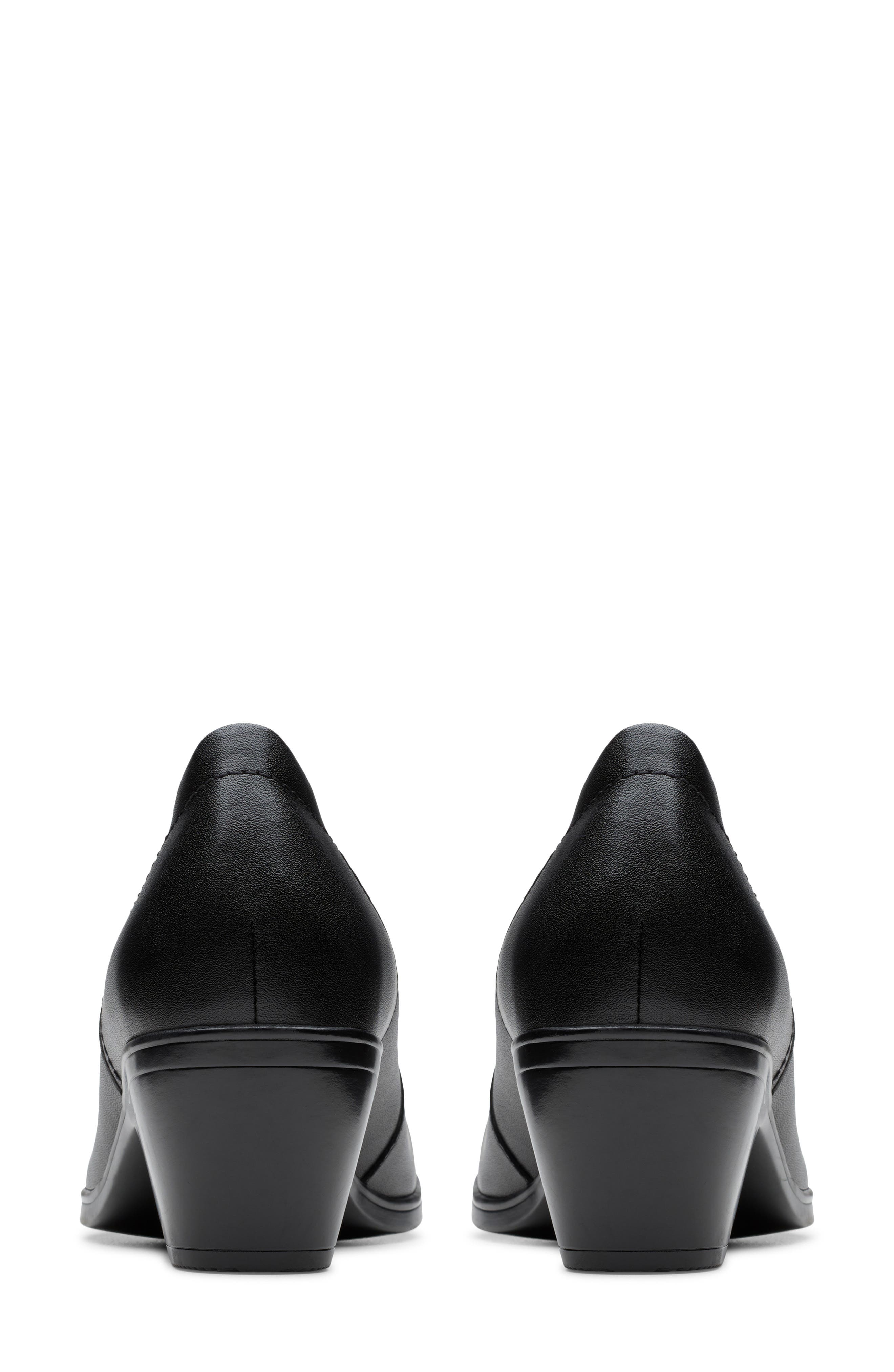 Emily2 Edyth Leather Pump, Alternate, color, BLACK LEATHER