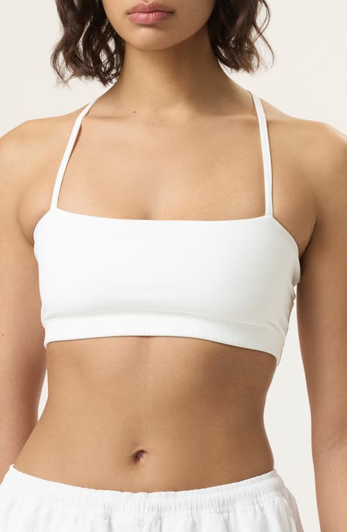 FILA x Hailey Sports Bra in White at Nordstrom, Size Medium