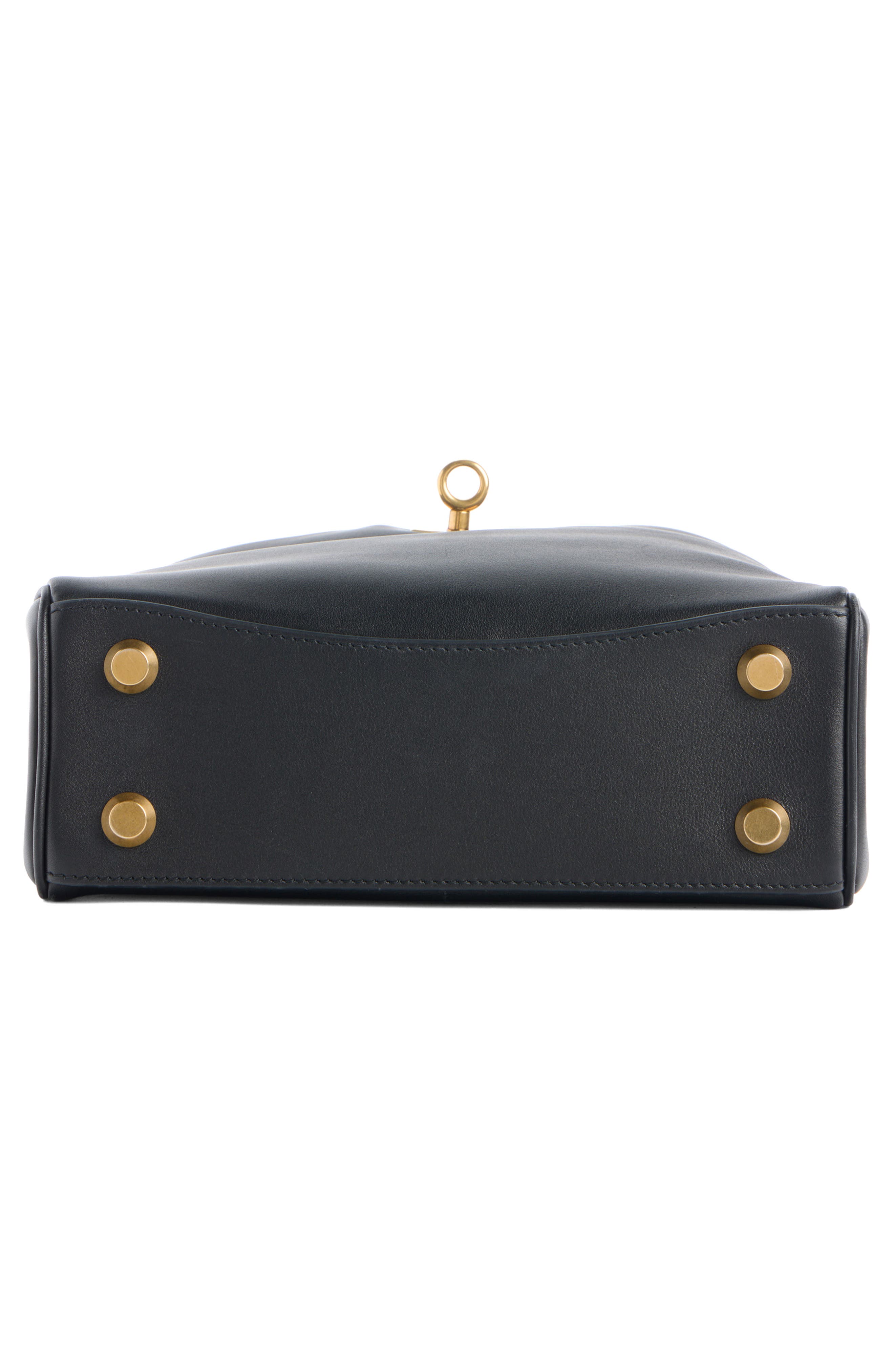 Balenciaga Small Rodeo Leather Hobo Bag, Alternate, color, 1000 Black