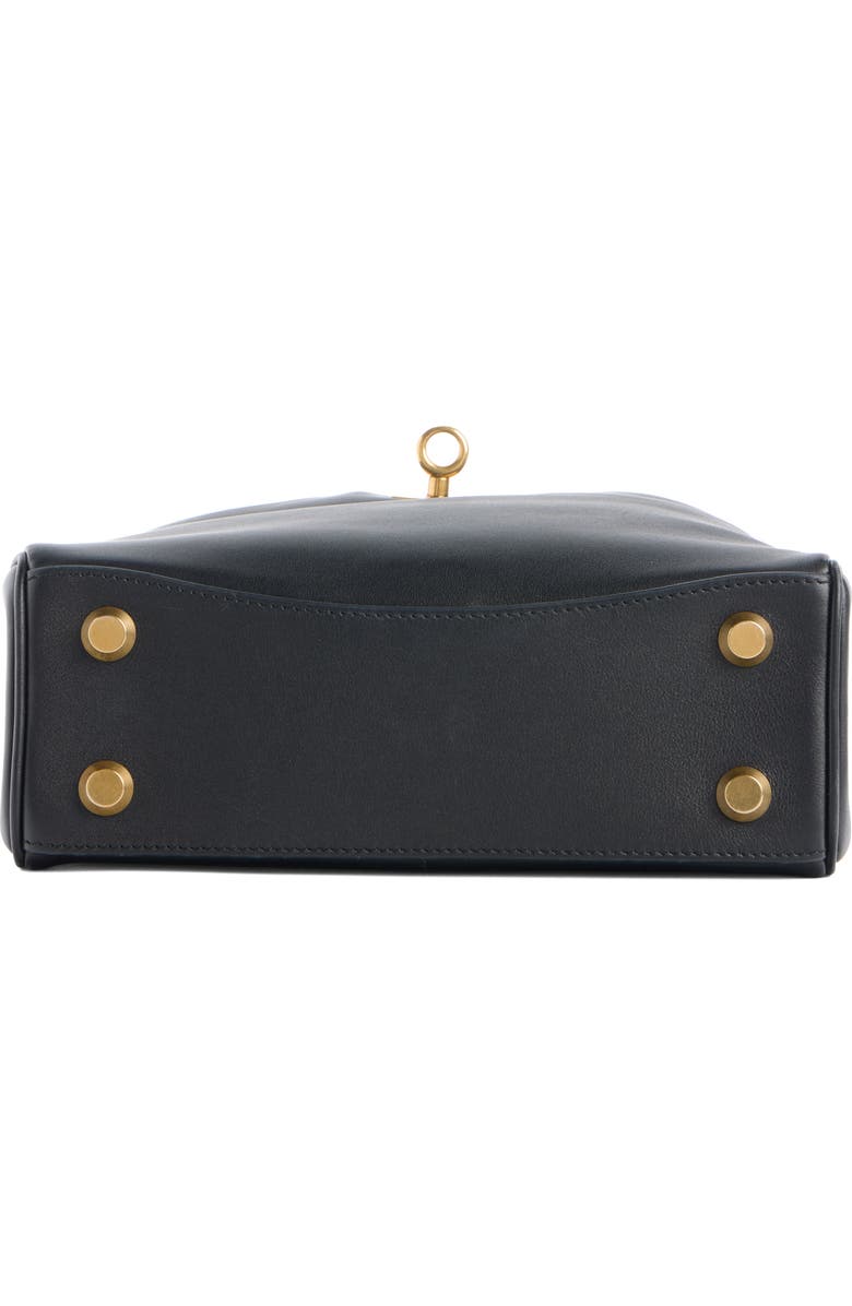 Balenciaga Mini Rodeo Leather Sling Pouchette, Alternate, color, Black