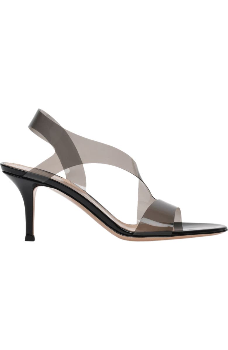Gianvito Rossi Metropolis 70 Sandal, Main, color, Black