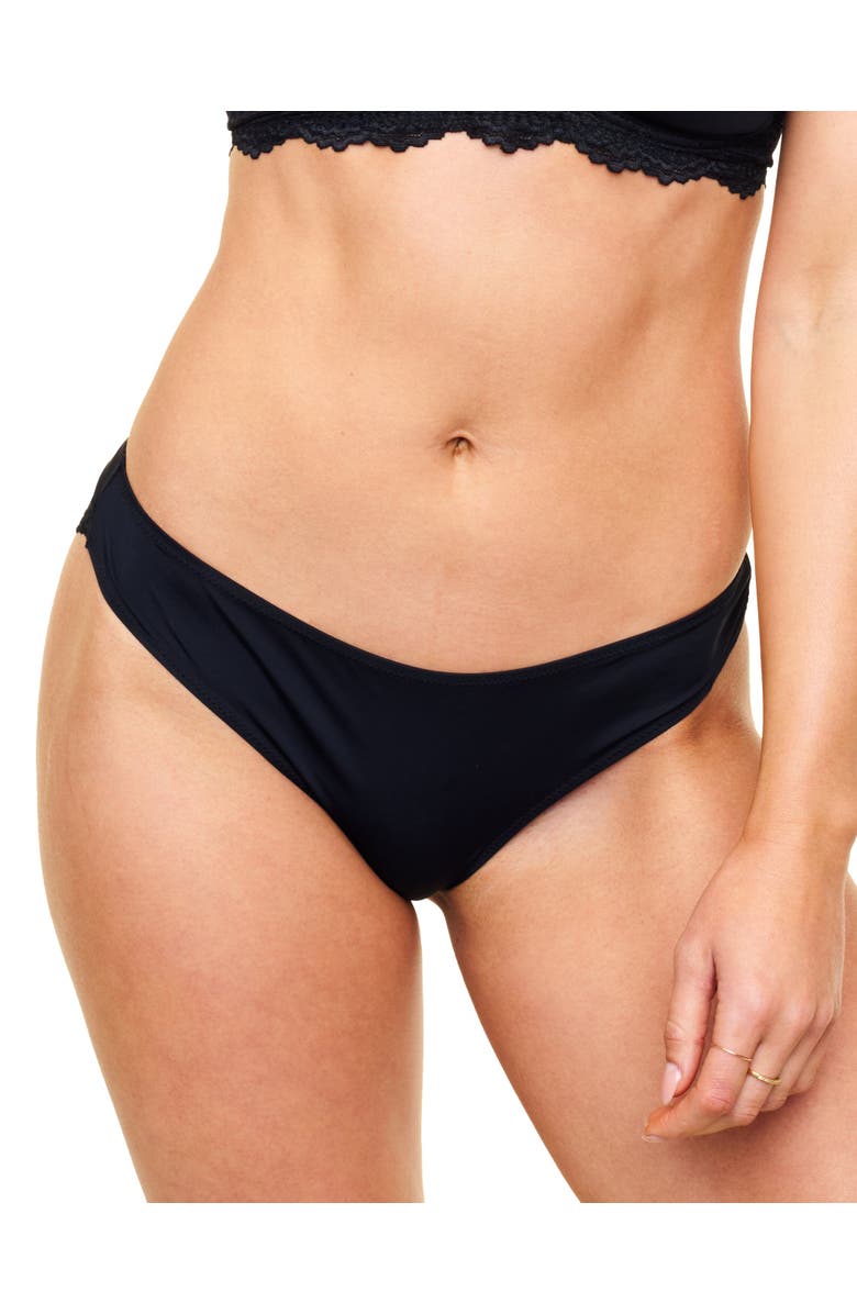 Adore Me Jainey Bikini Panties, Main, color, Black