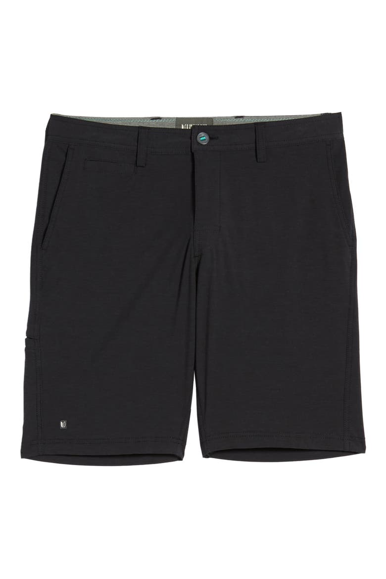 Solid Boardwalker Shorts, Alternate, color, TRUE BLACK
