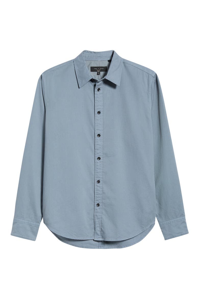 Tomlin Overdyed Shirt, Alternate, color, WASHED DARK BLUE