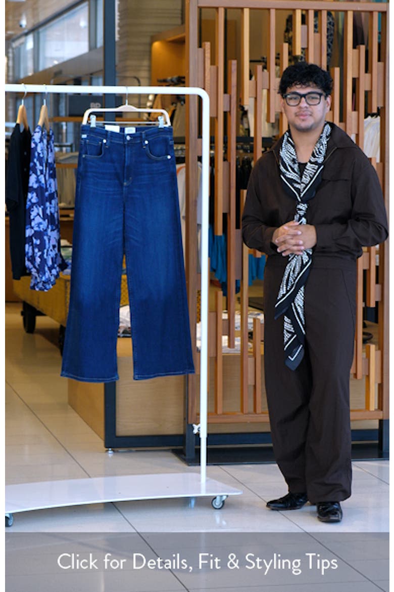 Lyra High Waist Ankle Wide Leg Jeans video