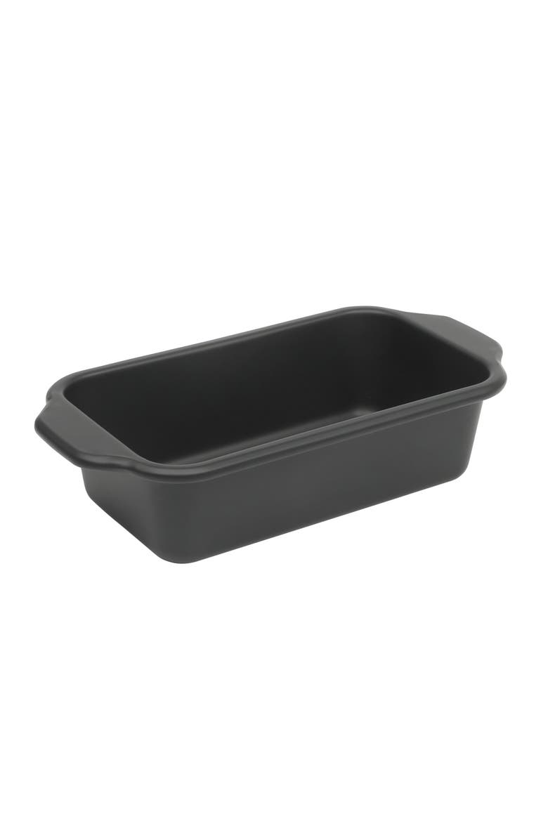 OSTER Teston Platinum Collection 9 Inch Nonstick Carbon Steel Loaf Pan, Main, color, Black