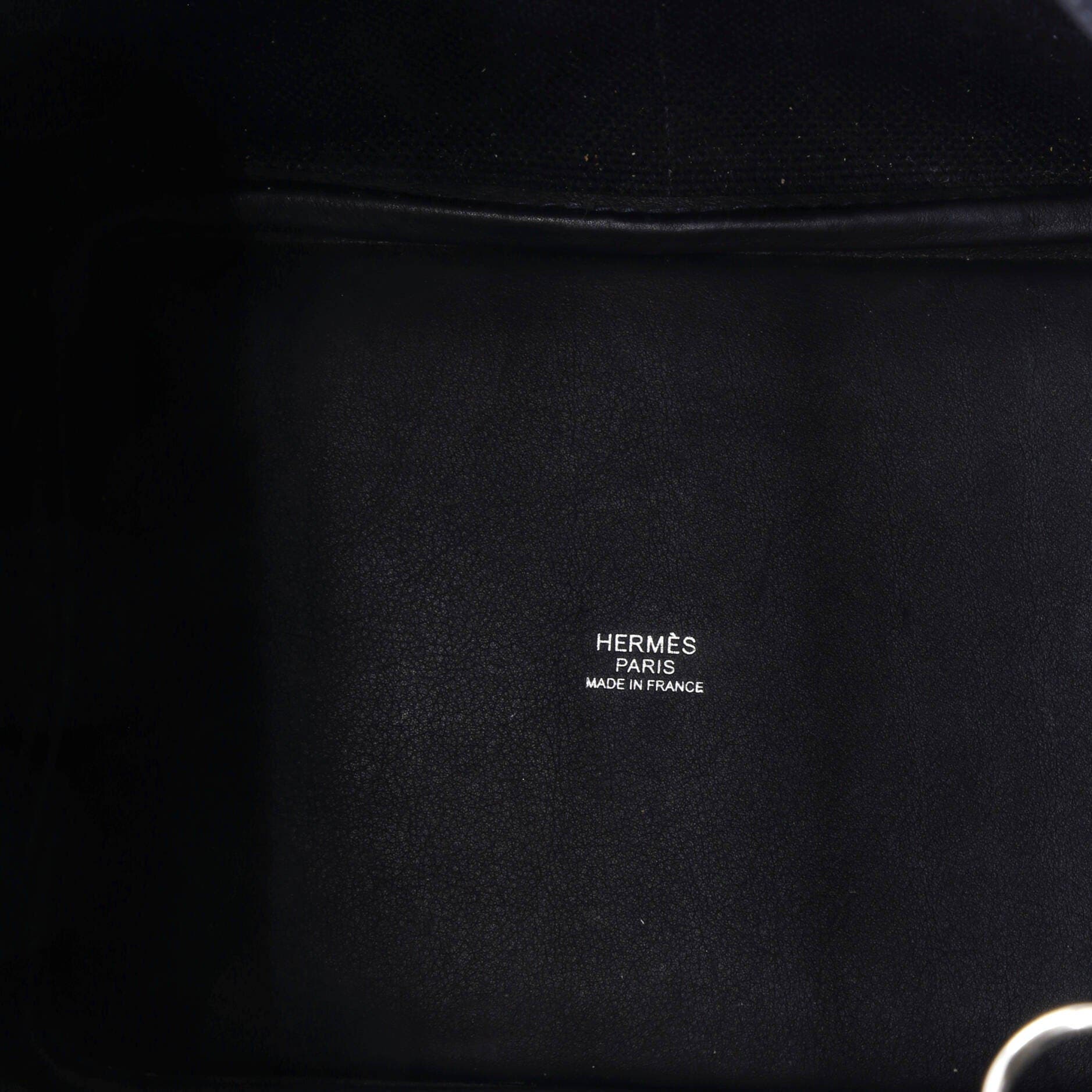 Pre-Owned Hermes Cargo Picotin Lock Bag Canvas and Swift PM, Alternate, color, 