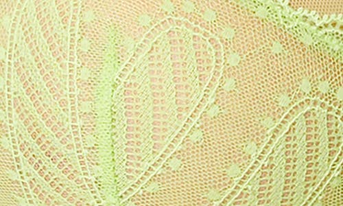 Simone Perele Canopee Underwire Plunge Bra In Green