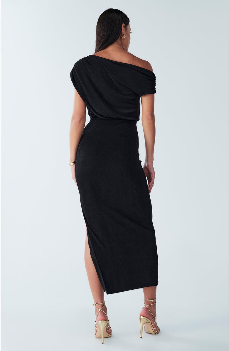 BWLDR Veleda Midi Dress, Alternate, color, Black