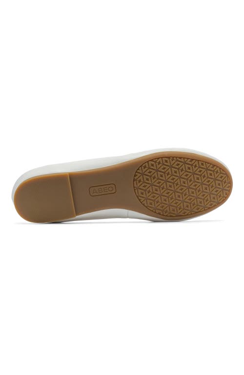 Abeo Promenade Ballet Flat In White - Metatarsal