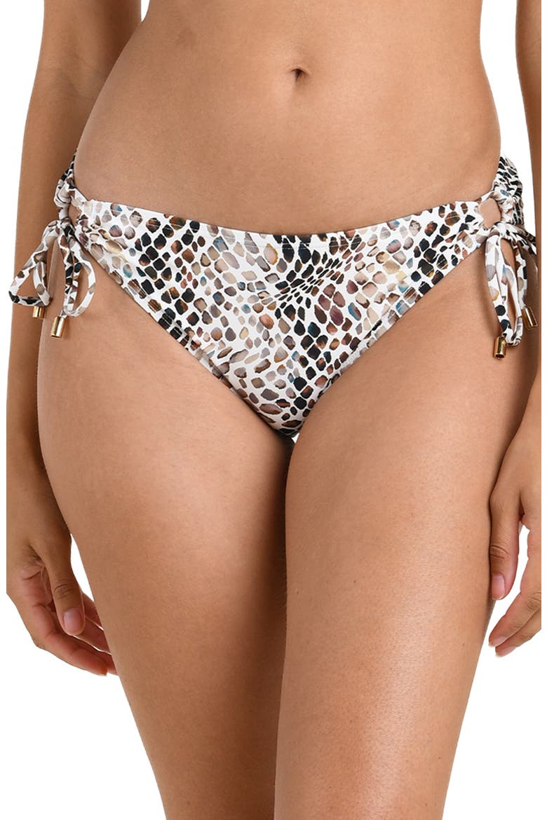 Wild Whispers Adjustable Loop Bikini Bottoms, Main, color, TAUPE