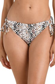 La Blanca Wild Whispers Adjustable Loop Bikini Bottoms